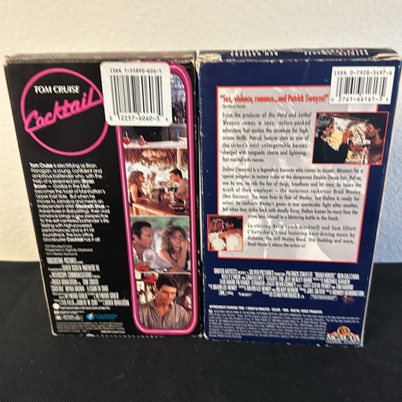 Cocktail (1988 ) And Roadhouse (1989) VHS Bundle - Picture 2 of 3